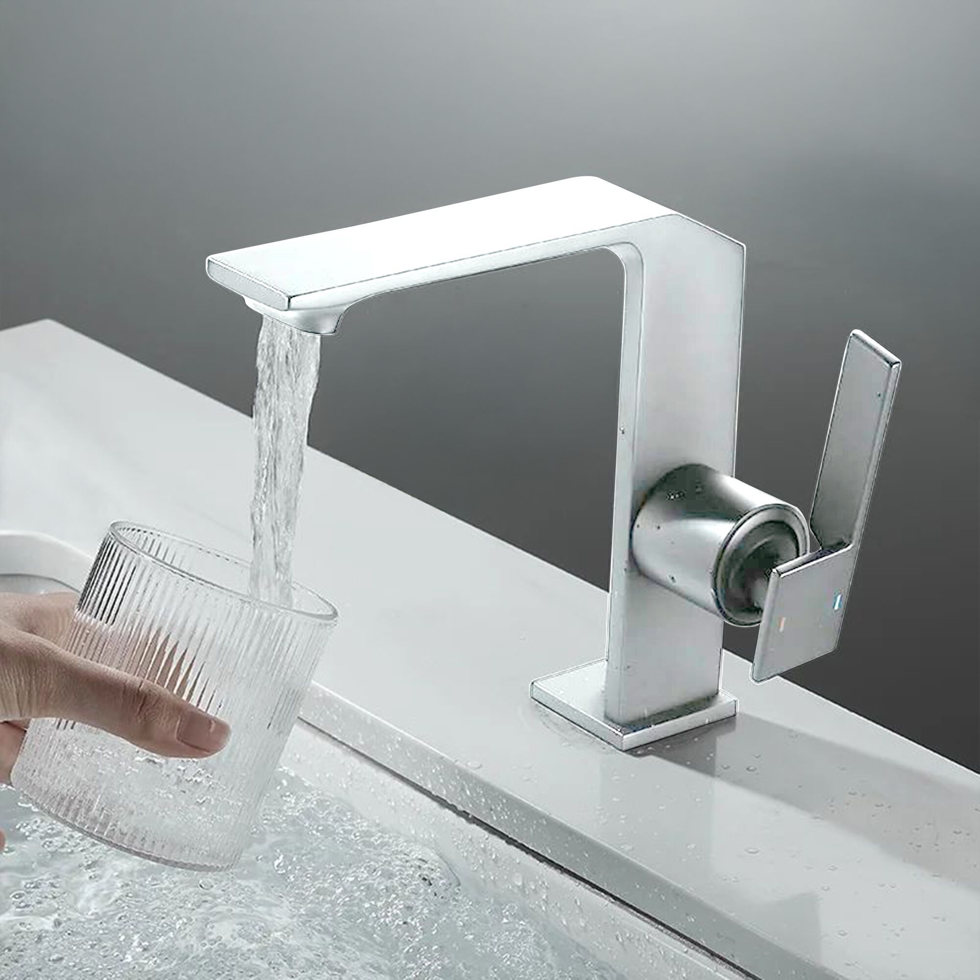 Однорычажный смеситель для раковины Fontana Showers MESERO ARCH-00032177 - Вид №1
