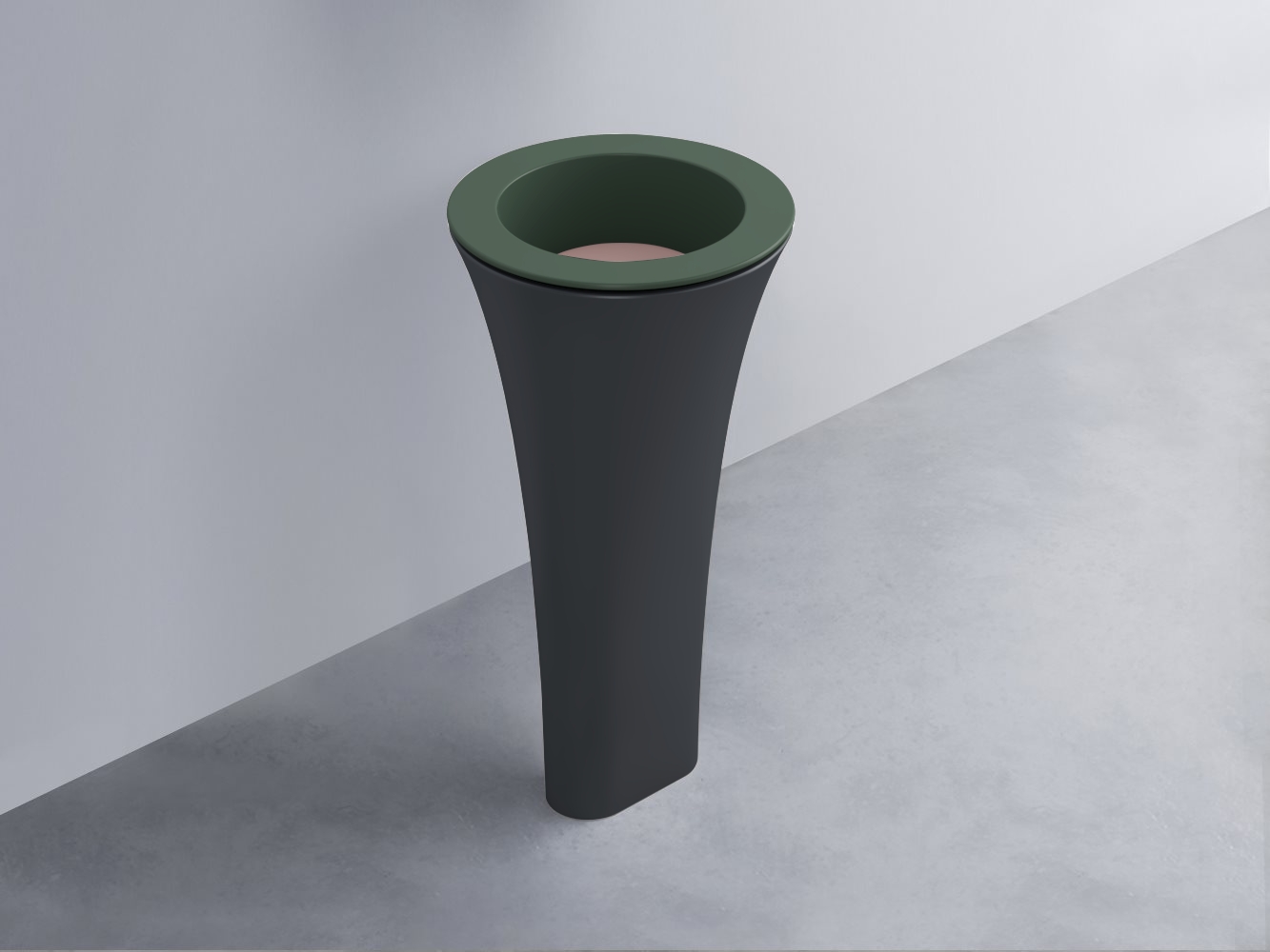 AMLA45-MU+AMPILT-CP+AMCOLT-BA Раковина Amedeo Tondo отдельностоящая cielo Enjoy + Amedeo Ceramica Cielo
