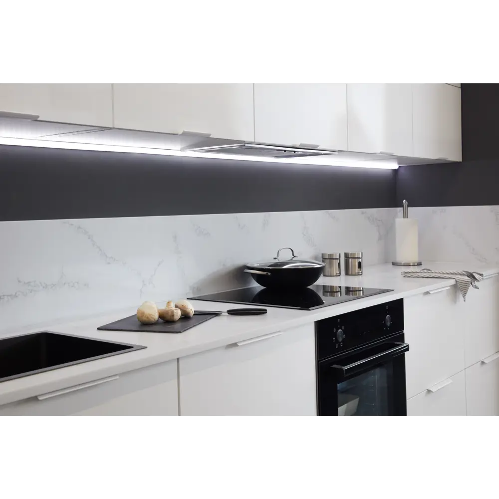 Угловой элемент DELINIA ID Аша для кухни 4×76.5 см глянцевый белый 82011178 STLM-1357828 - Вид №8