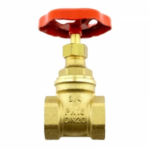 Задвижка клиновидная ВВ латунная PN16 ITAP 3/4"