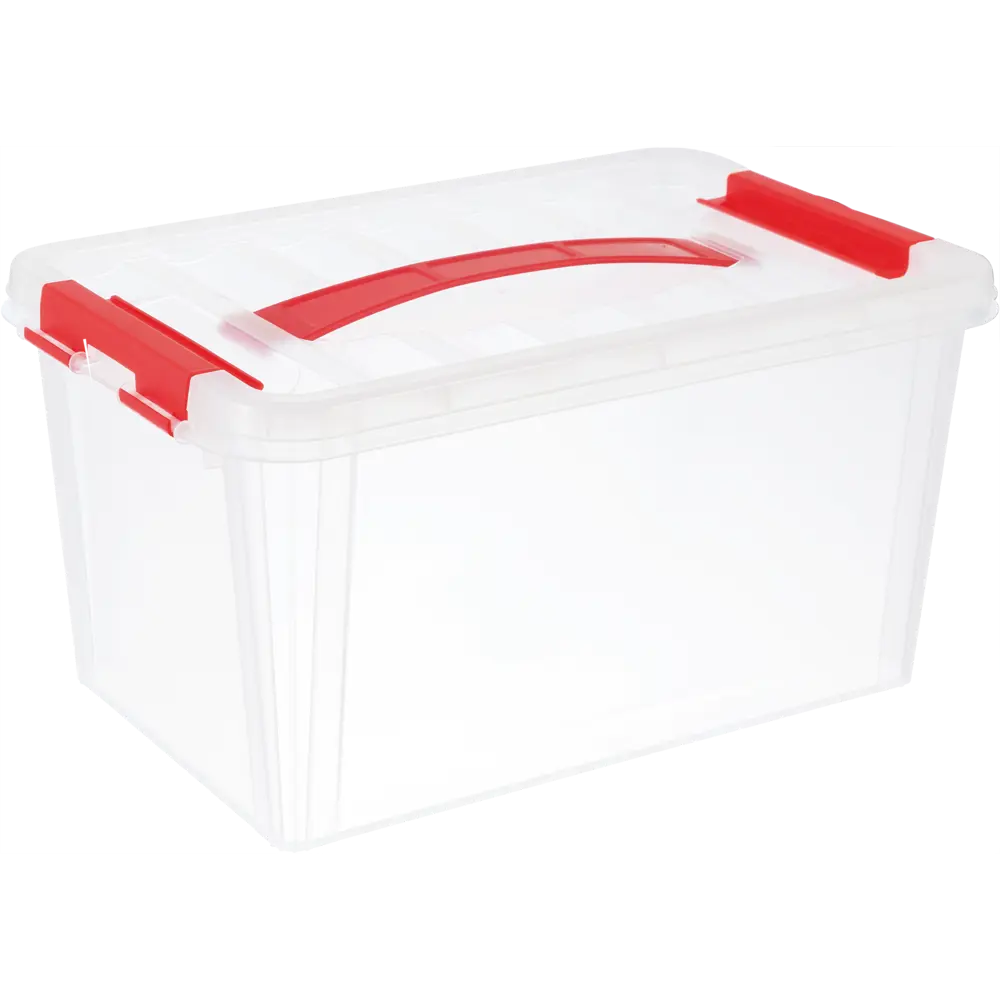 Контейнер для шашлыка Hitt с ручкой 5.5 л 18.4x14.6x28.9 см полипропилен цвет красный STLM-2206880
