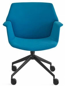 Lapalma Вращающееся офисное кресло из ткани на колесиках Uno S232