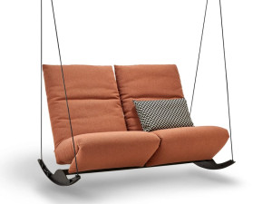 2-местное подвесное сиденье из ткани