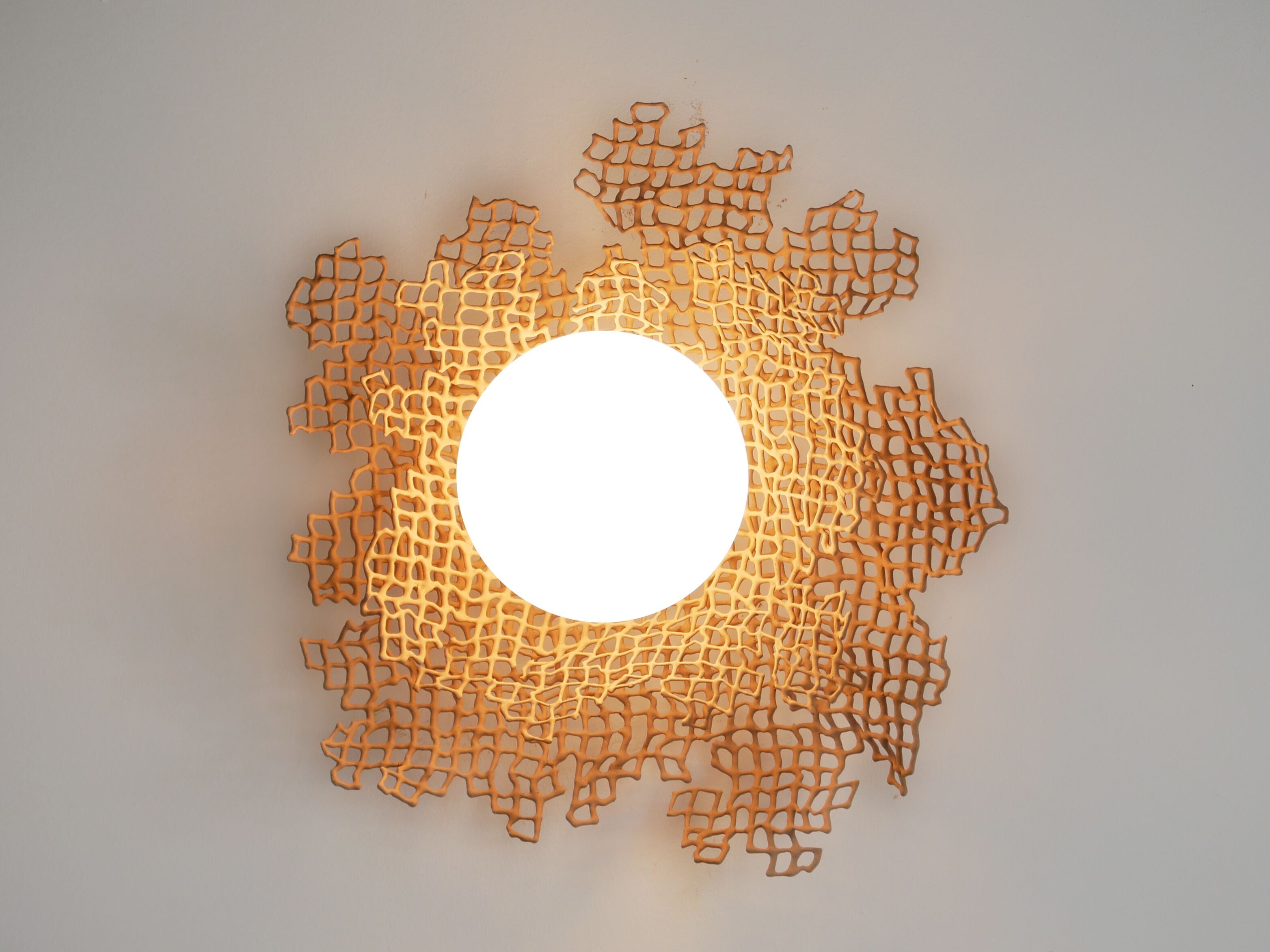 Настенный светильник из глины LO Contemporary Коралл ARCH-00028711