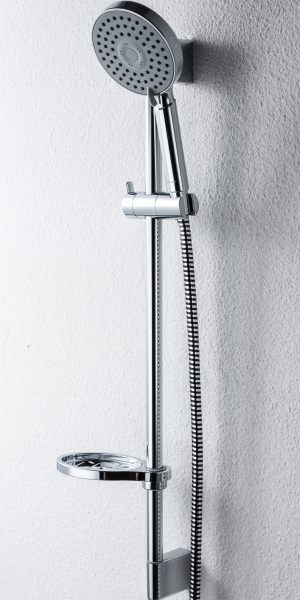 Душевая лейка с тремя режимами переключения LINE P7075C-RUS bravat - Вид №1