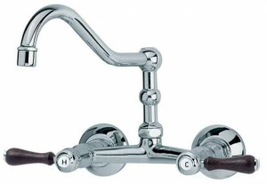 rvb Настенный кухонный смеситель на два отверстия 1935 wood 1936.11.20-cc