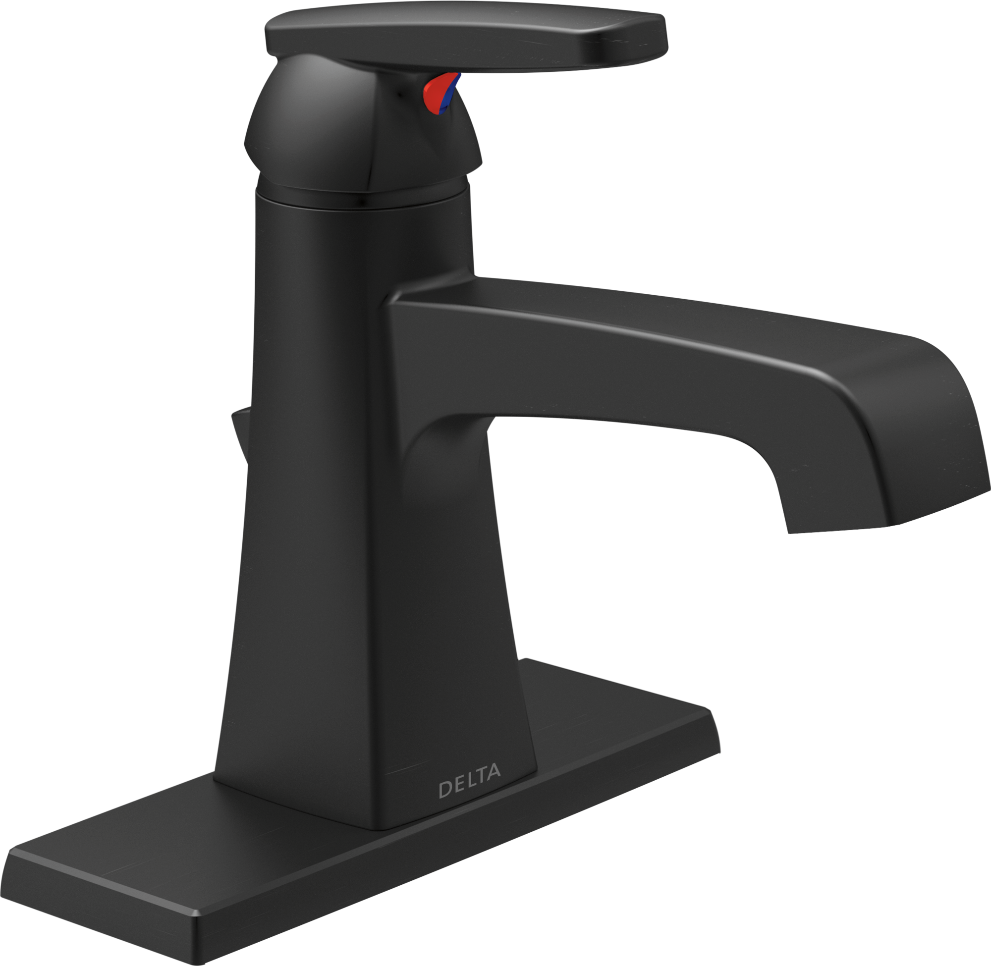 Смеситель для унитаза с одной ручкой - металлический всплывающий Delta Faucet 564-BLMPU-DST - Вид №2