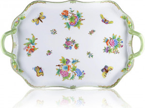 50040 Herend Поднос с ручками 46,5см "Виктория" Фарфор