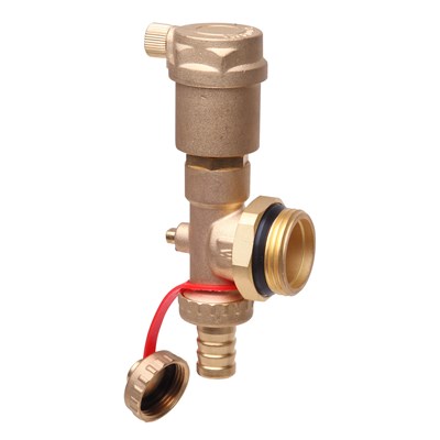 Danfoss FHF-EA — автоматический воздухоотводчик с продувочным клапаном концевой секции распределительного коллектора FHF-EA концевая секция 088U0785 