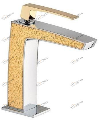 Rubinetterie Frattini Смеситель для раковины, однорычажный, сливной Luce suite sun-id-1401917