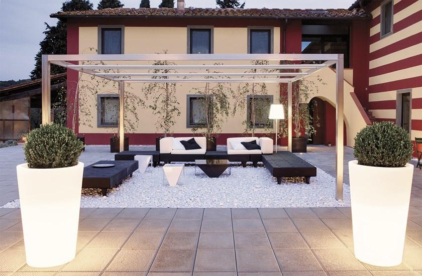 SLIDE Модульный садовый диван из полиэтилена sun-id-1467062 - Вид №2