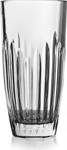 10602952 Cristal de Paris Ваза Cristal de Paris 30см "Ромбы, Доха" Хрусталь