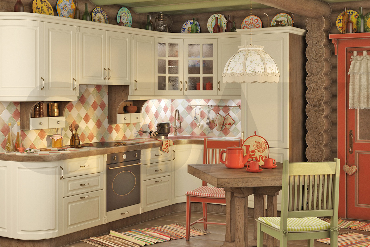 Фасады для кухни Классика Фрезеровка «Прямоугольник+» Мокко мелинга №192 SIDAK SIST1364-205 - Вид №1