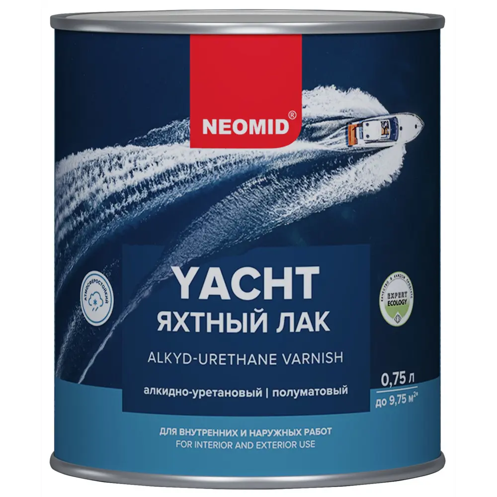 Яхтный лак NEOMID для дерева - защита и декор 0,75 л 85180727 STLM-0059552 - Вид №1