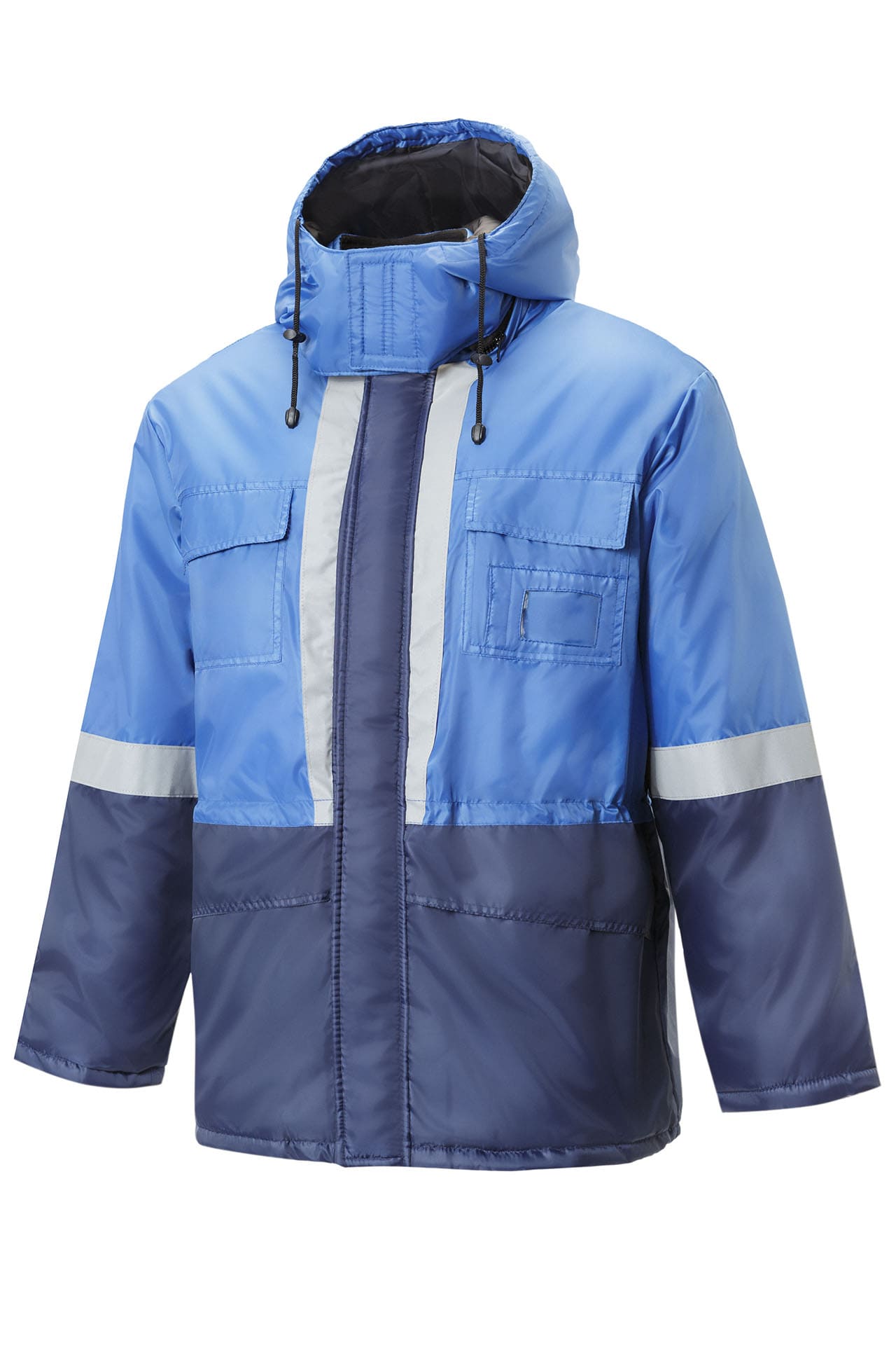 5033057 Костюм СУРГУТ утепленный ткань Оксфорд темно-синий василек  Зимняя спецодежда  размер 48-50/182-188  - Вид №1