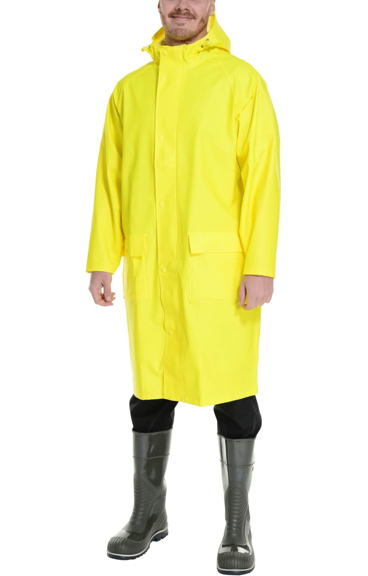 62679 Плащ влагозащитный желтый ASKOLD  Непромокаемая спецодежда  размер L (44-46)  - Вид №3