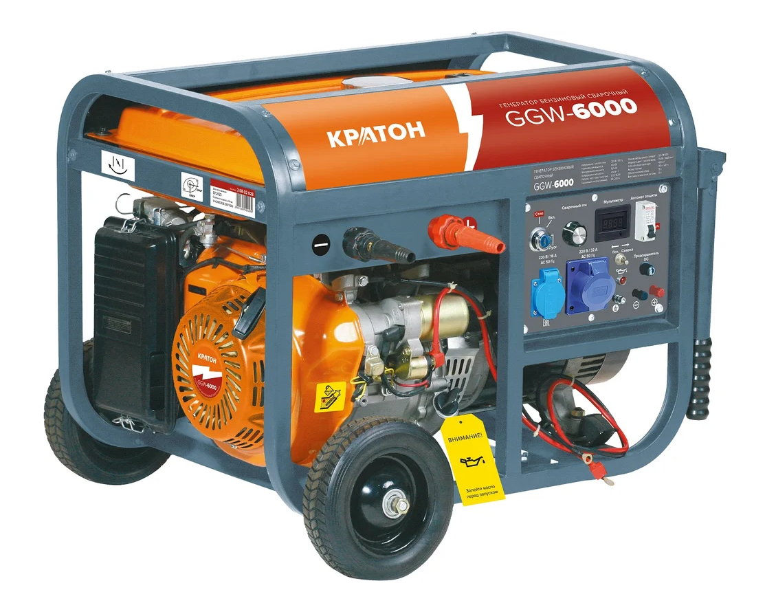 Электрогенератор   бензиновый Кратон GGW-6000 5469333 STDN-0060840