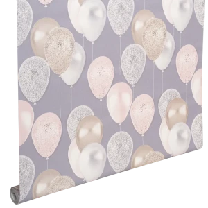 Обои флизелиновые A.S. Creation Шары серые 1.06 м 371504