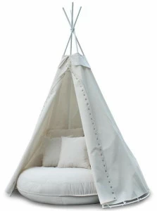 Host & Home Круглый пуф из ткани