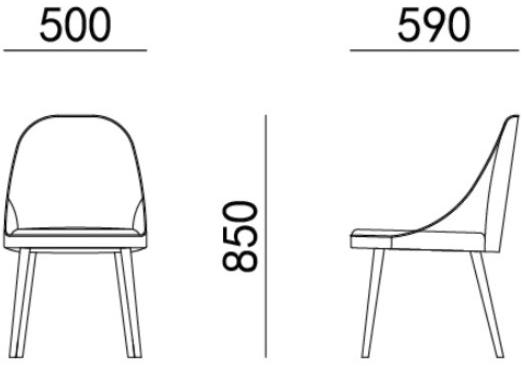 HC28 Cosmo Мягкое кожаное кресло  21f005  - Вид №1