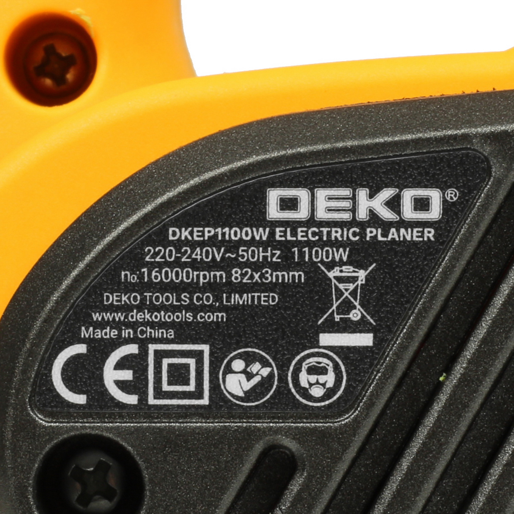 Электрорубанок DEKO DKEP1100W 4848464 STDN-0077245 - Вид №5