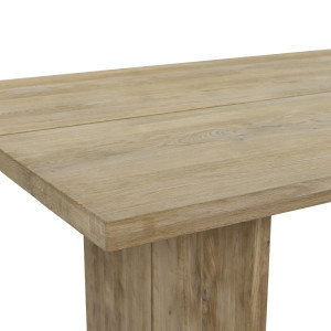 Прямоугольный дубовый стол