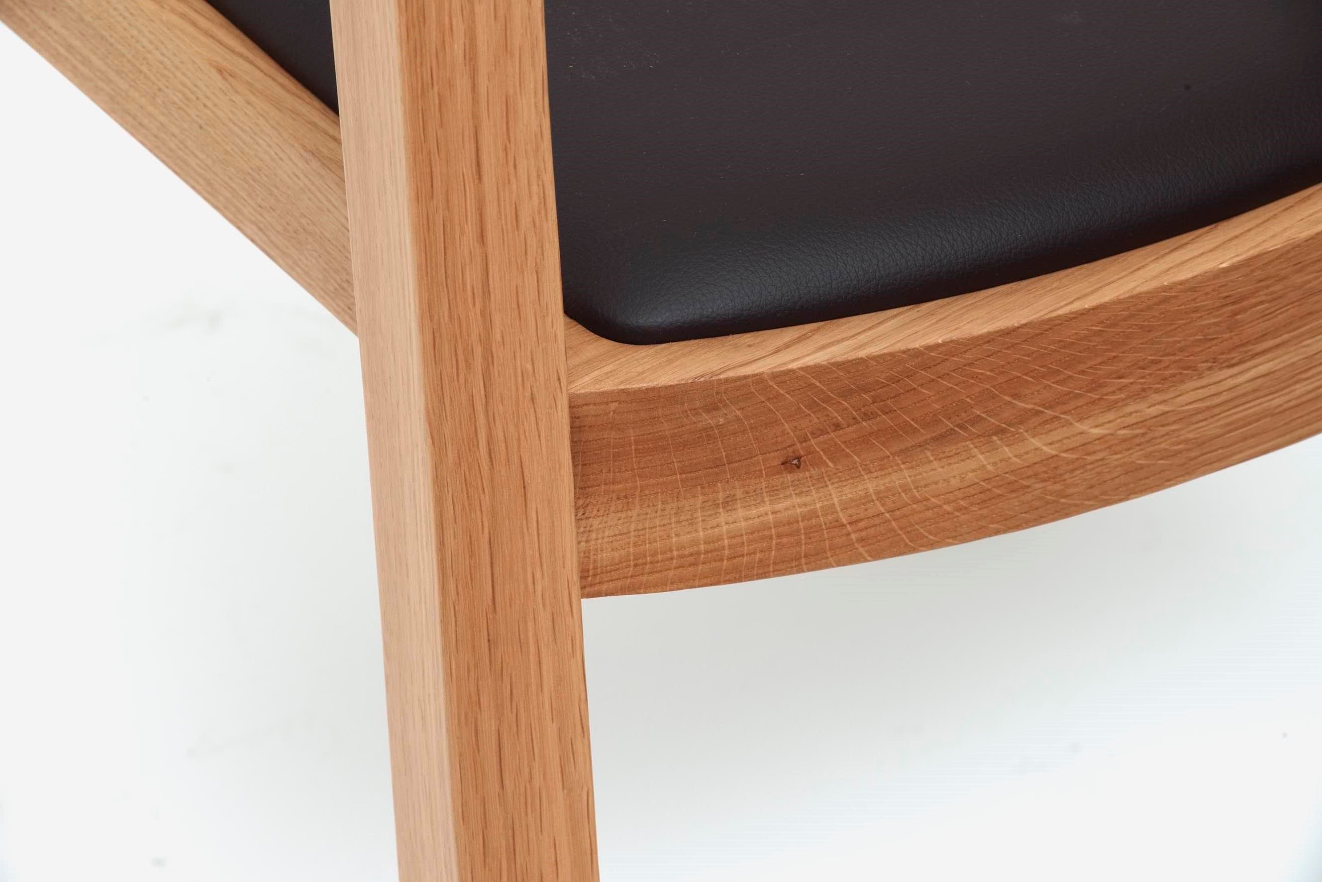 Дубовый стул с мягким сиденьем Case профиль ARCH-00098606 - Вид №6