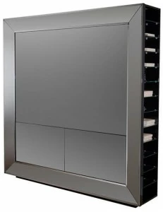 HUGUES CHEVALIER Тумба под телевизор из лакированного стекла Haussmann Lid 1388