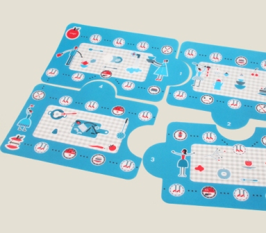 ML1930 Набор подставок под горячее puzzles Melompo  - Вид №2