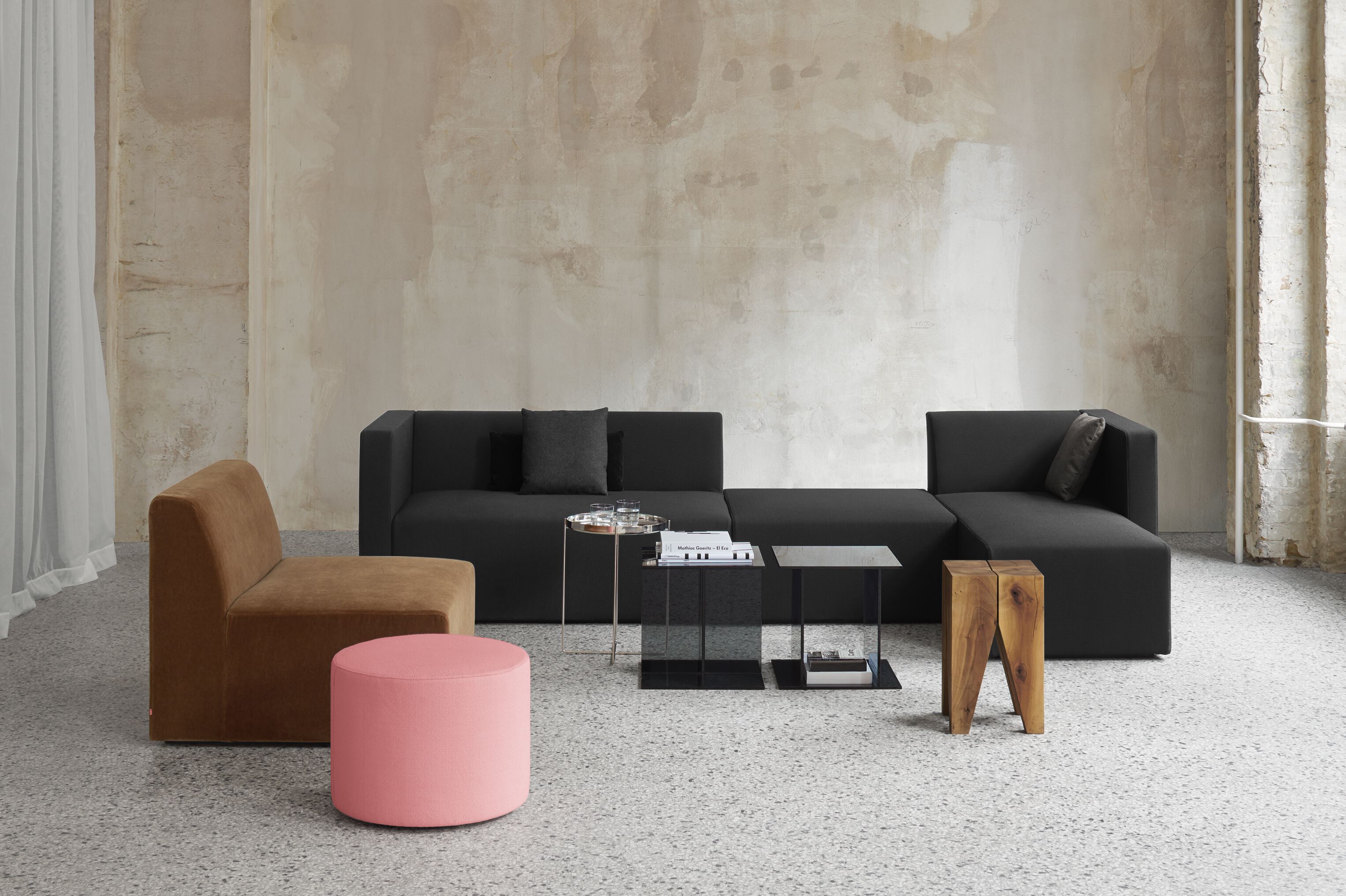 Стеклянный журнальный столик e15 VIER ARCH-00031165 - Вид №11