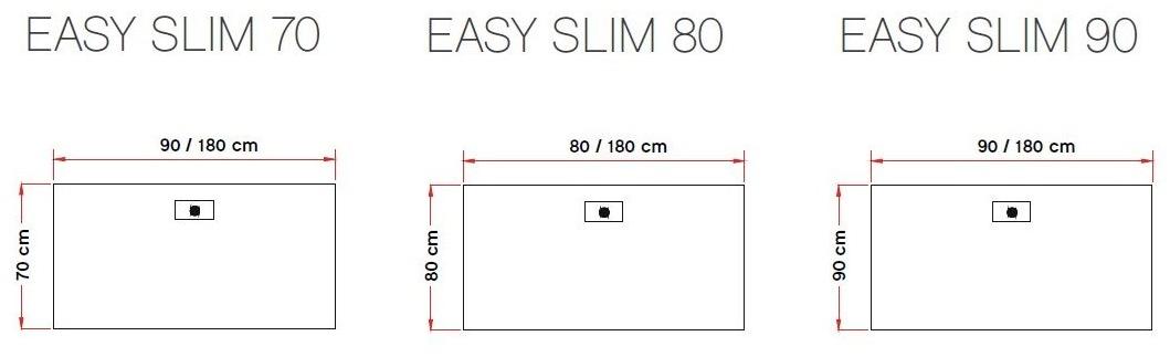 Olympia Ceramica Поддон для душа прямоугольный из пластмассы Easy slim sun-id-1408793 - Вид №3