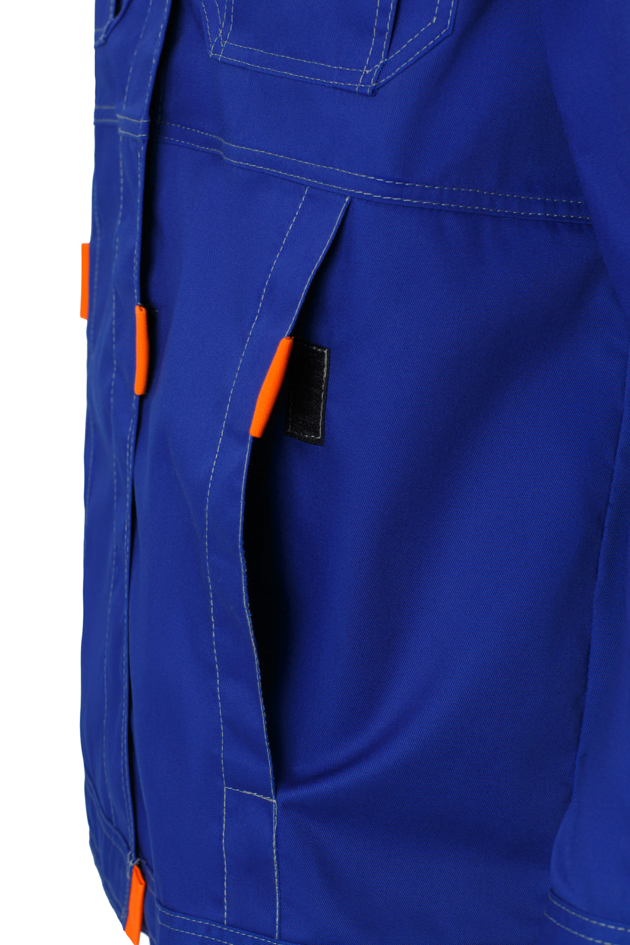 65194 Костюм "Профессионал" женский василек-светло-серый  Летняя спецодежда  размер 44-46/158-164  - Вид №7