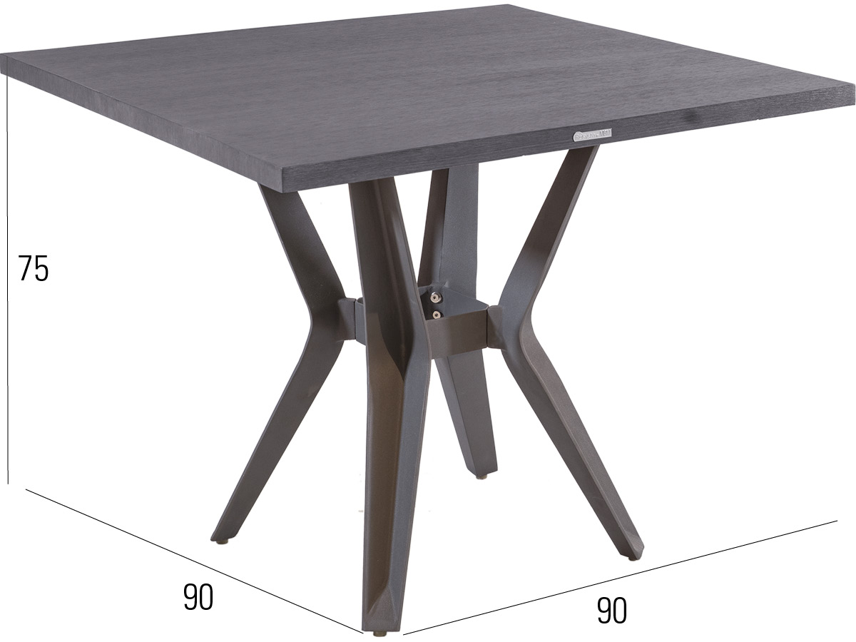 60.00.0361 Универсальный стол 90 х 90 Mbm Tivoli - Вид №2