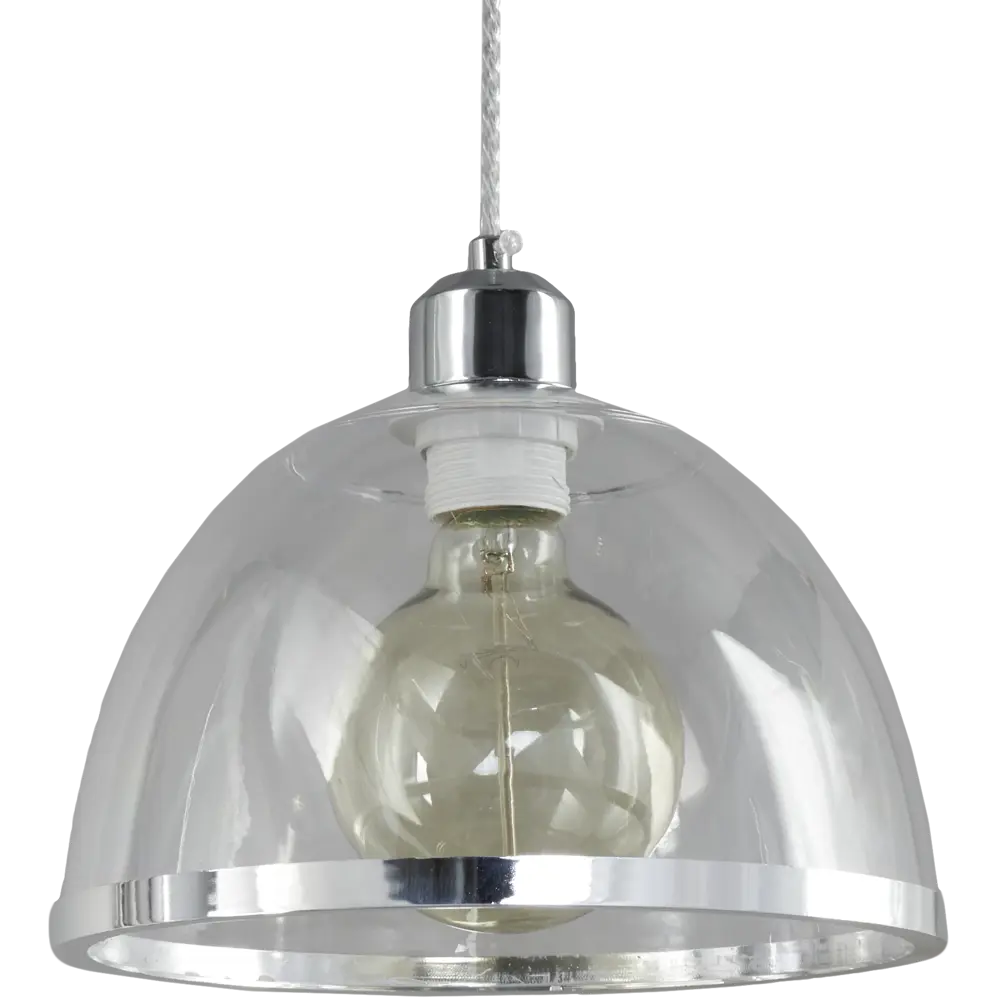 Светильник Globo 1xE27x40 Вт, 23 см, цвет прозрачный 18737756 STLM-2017919 