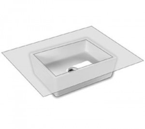 YXSQ Happy Hour 11:15 Раковина, устанавливаемая под столешницу Hatria