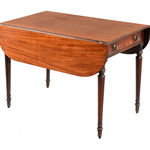 SOR27492 Стол из красного дерева Пемброк ijlbrown  - Вид №5