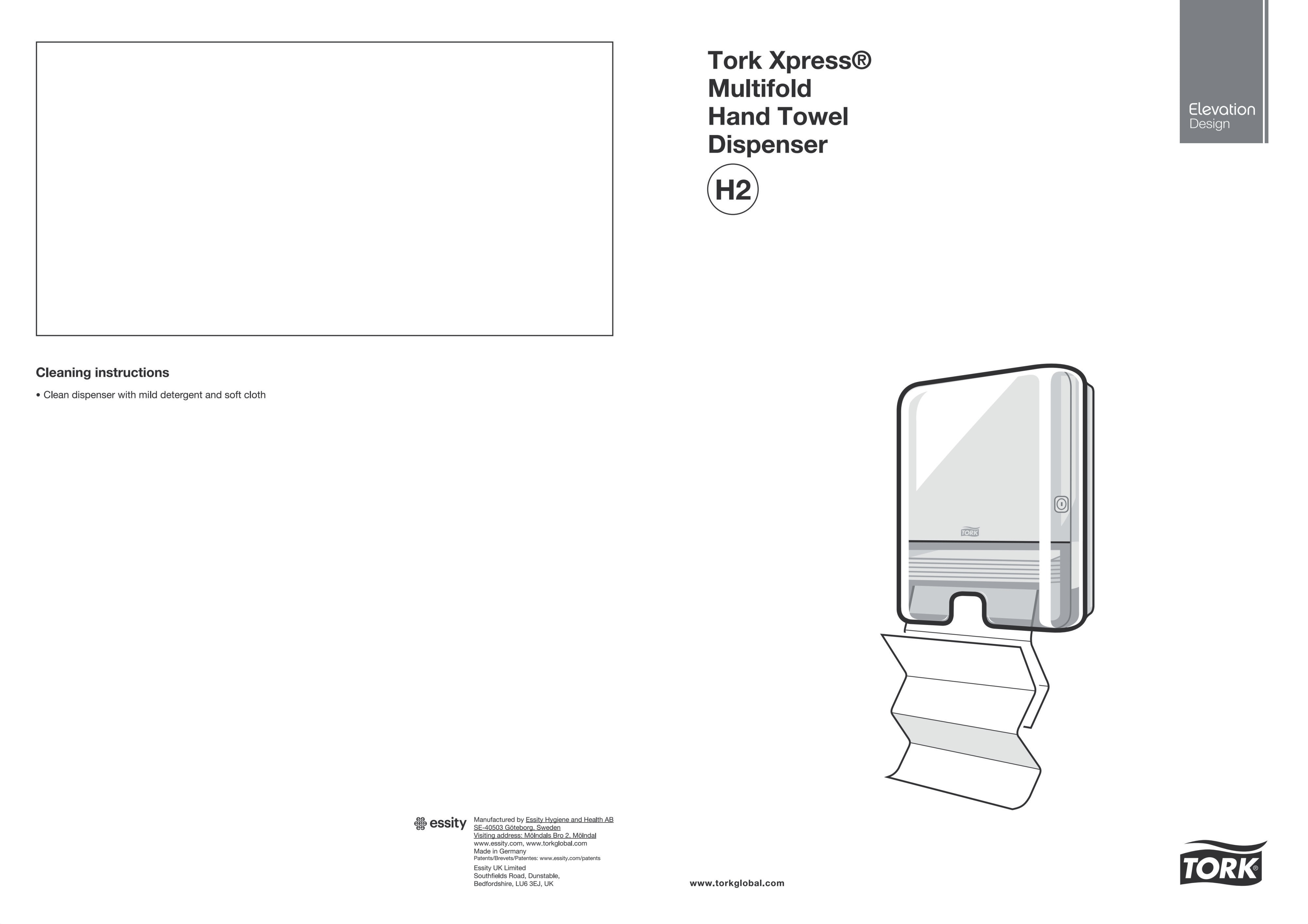 55200038 Многоскладной диспенсер для полотенец Xpress® в многопанельном сгибе Tork  - Вид №6