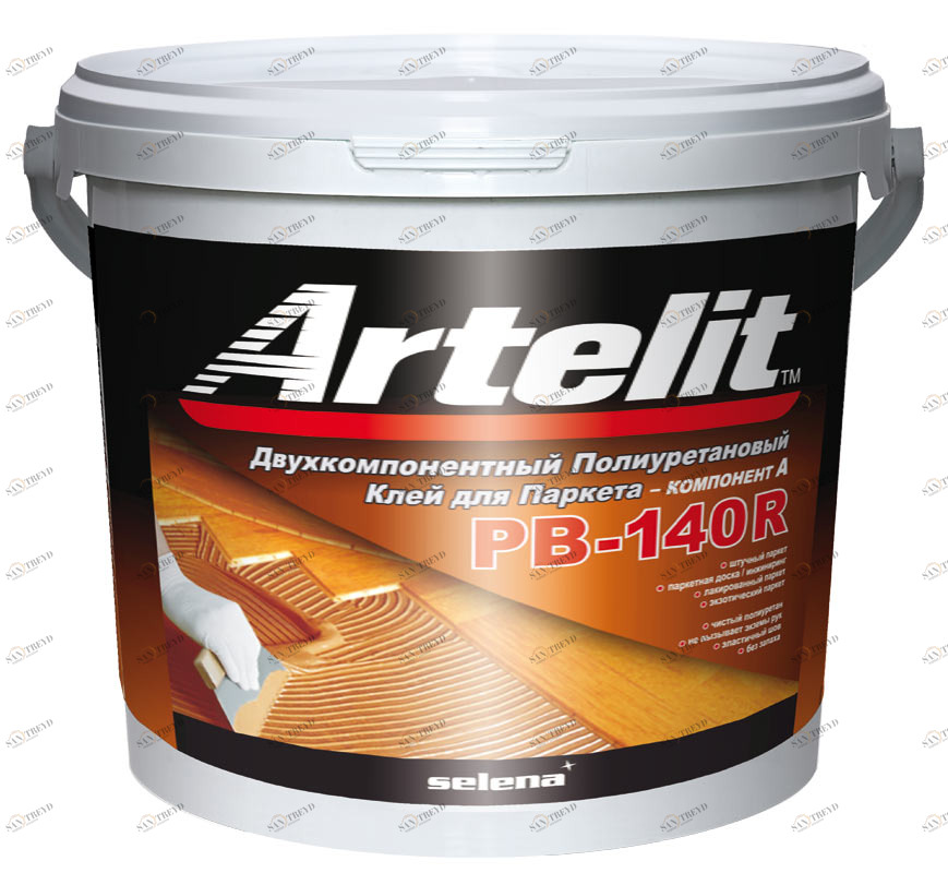 Двухкомпонентный полиуретановый клей для паркета Артелит / Artelit PB-140R 9кг 5475
