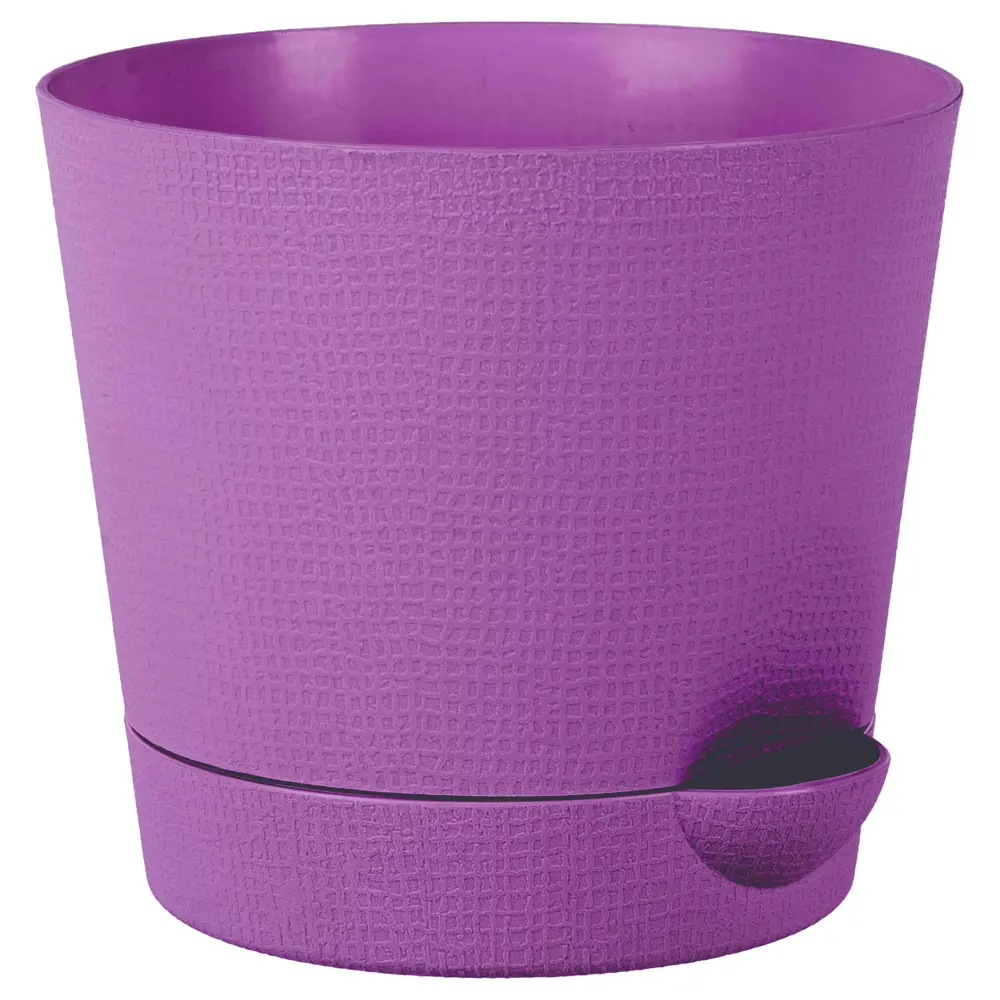 ТЕК.А.ТЕК Горшок «Партер» сиреневый с системой нижнего полива 18006101 STLM-0009190