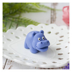 1011 Форма для мыла №14 силикон "Бегемот мини" Арт. Выдумщики