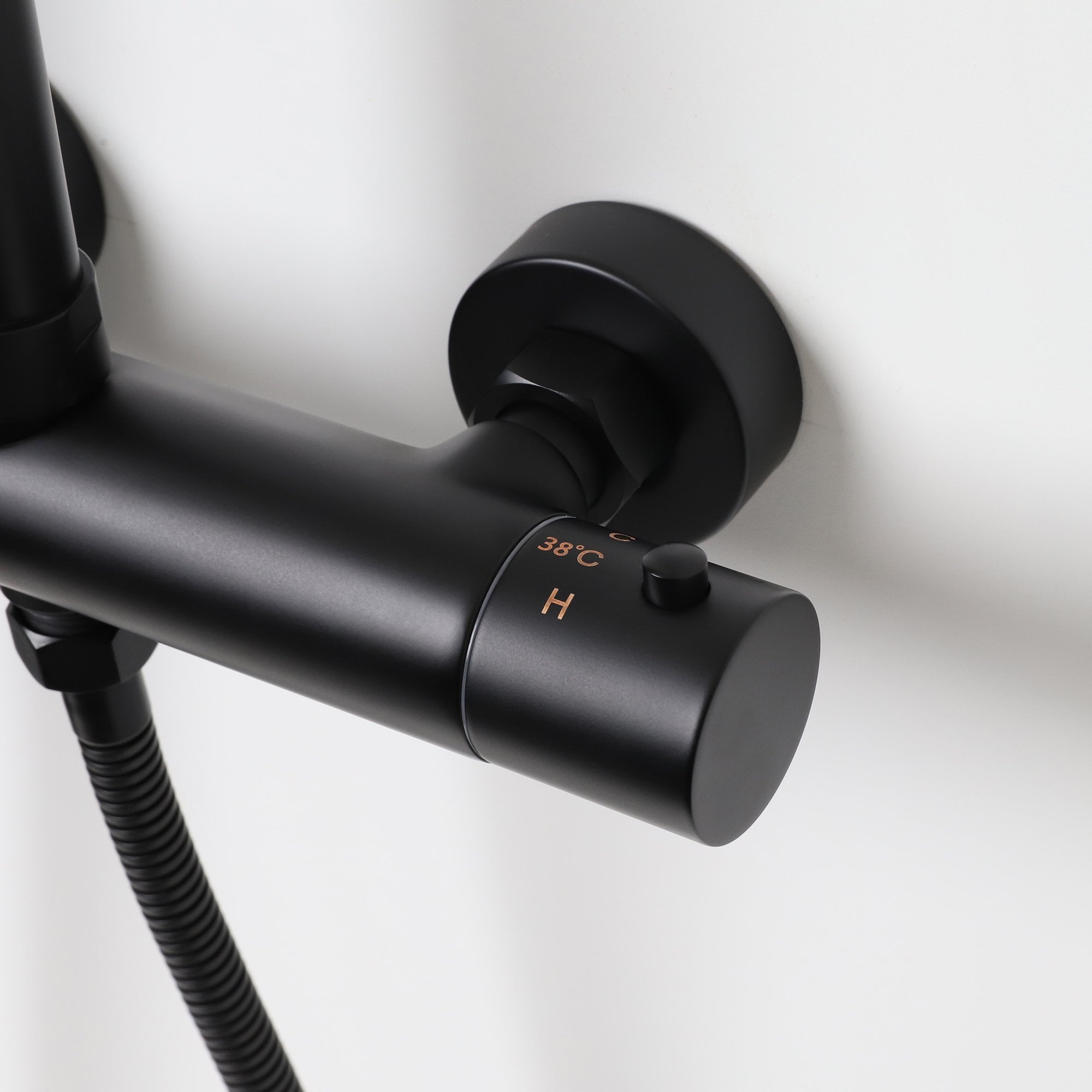 Однорычажный смеситель для душа с 3 отверстиями и ручным душем LUSSO Elegance ARCH-00042233 - Вид №13