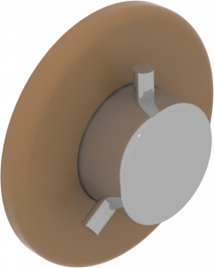 DEVCE2V17 Переключатель для душа/ванны 2 потока GSG CERAMIC