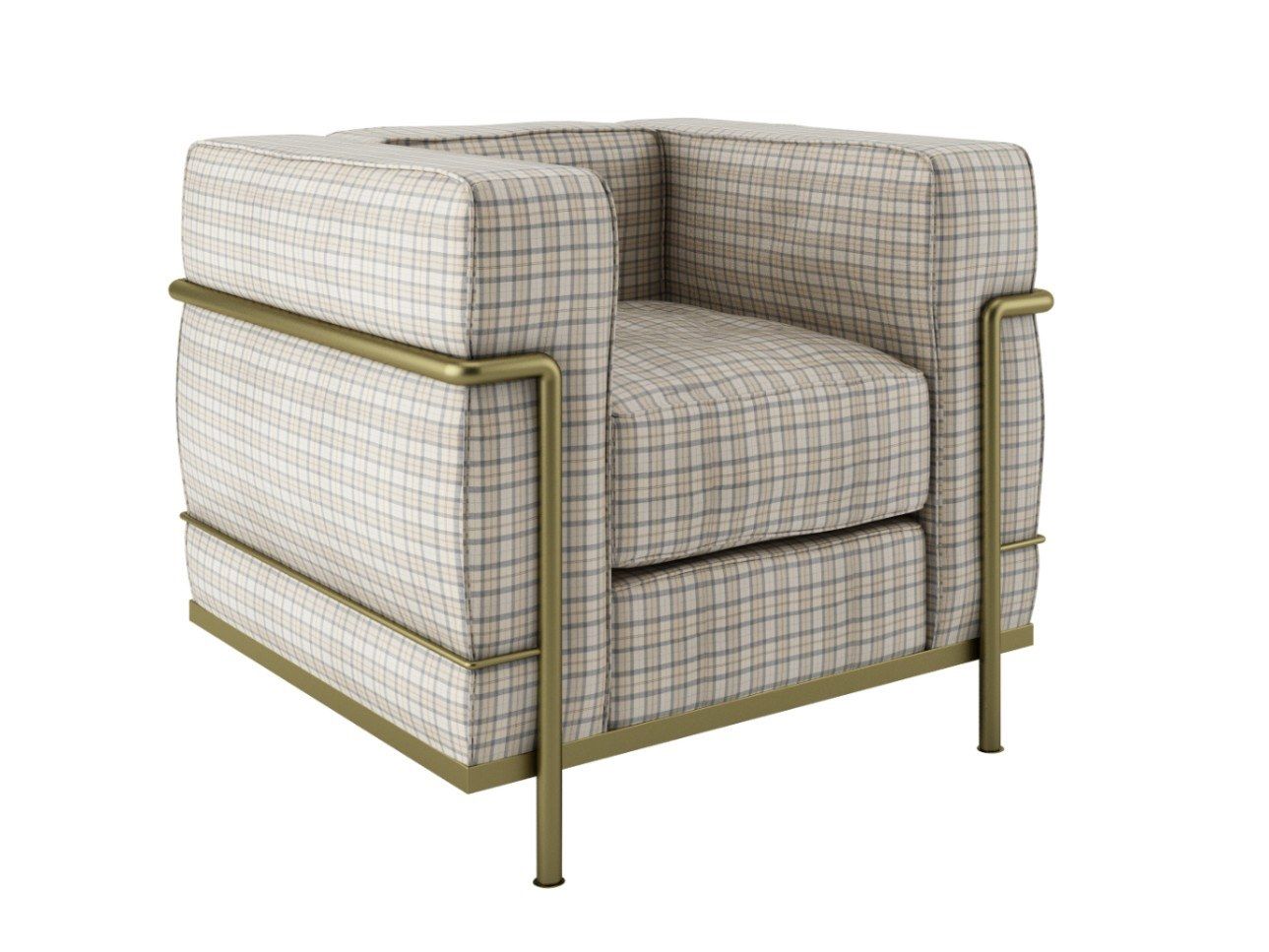 Шерстяное кресло с подлокотниками ZALABA Design LONDON ARCH-00134597