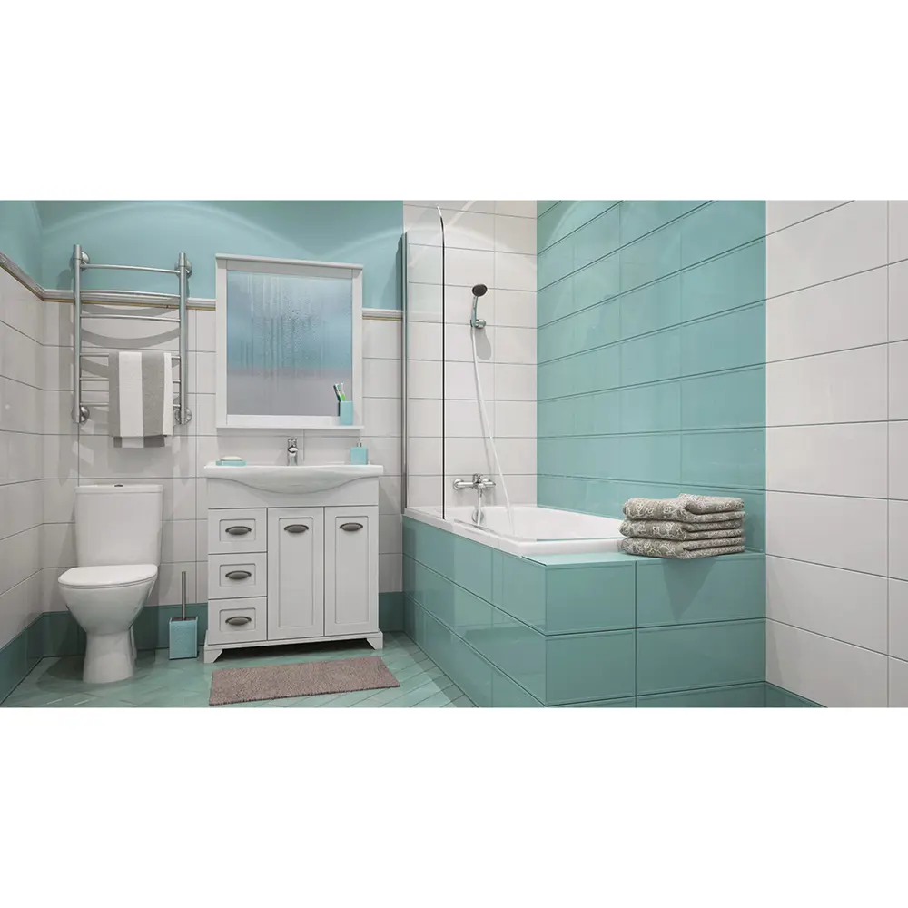 Тумба под раковину напольная Aquaton Шарм 75 см цвет белый 81947498 STLM-2106205 - Вид №4