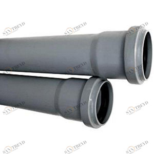 Труба ПВХ канализационная D50мм 15см Политек 6258