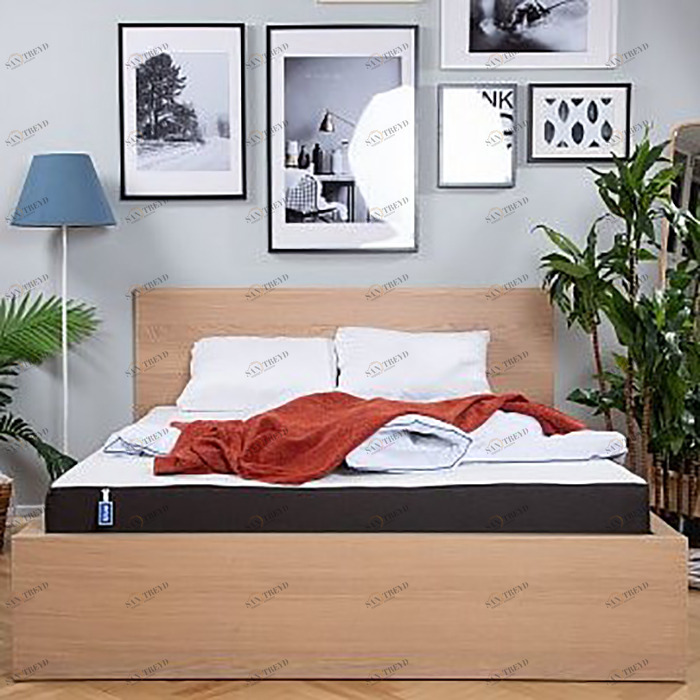 Матрас со съемным чехлом 200x190 Blue Sleep Сoncept BLUE SLEEP  209070 Белый;черный 