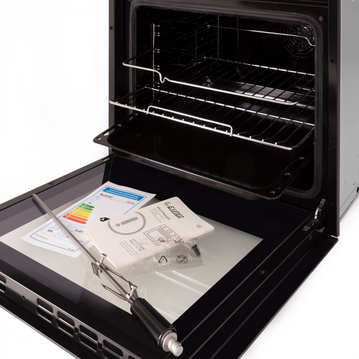 9245058 Электрический духовой шкаф EXITEQ EXO-302 черный STDN-0134958 - Вид №3