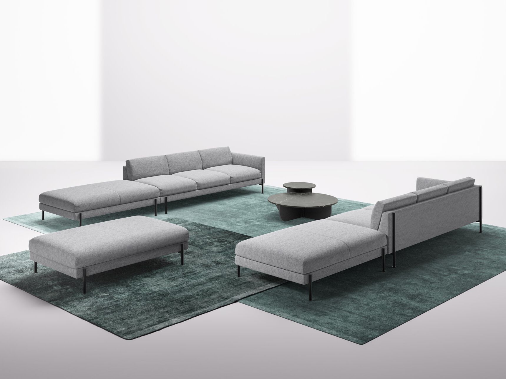 Секционный диван La Cividina NewTime ARCH-00096912