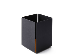 Держатель ручки из стали и кожи