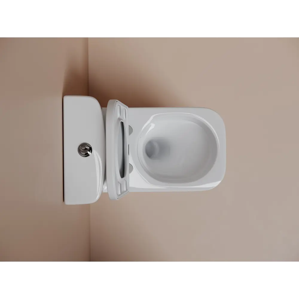 Унитаз-компакт Flo Square безободковый сиденье с микролифтом двойной смыв цвет Santreyd STLM-2064416 - Вид №4